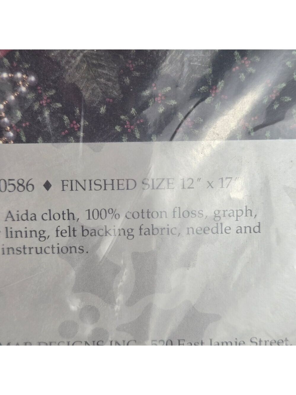 Something Special "Playful Unicorn" Counted Cross Stitch Stocking Kit Vintage - Picture 7 of 10